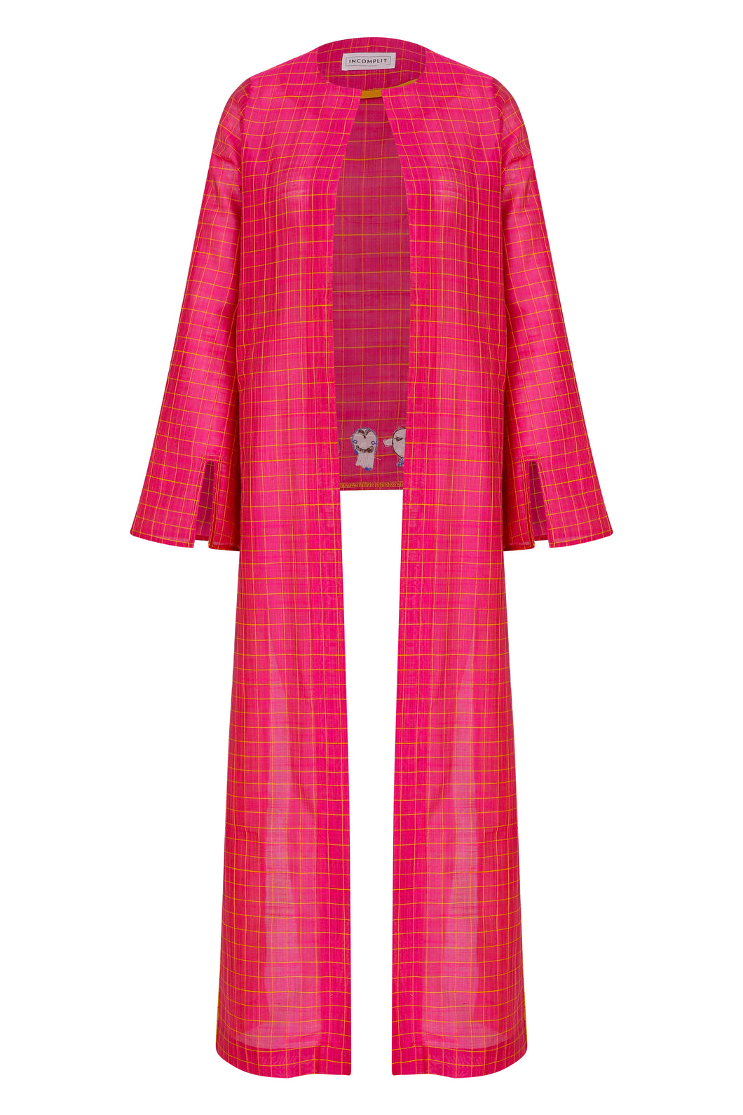 No Mask Pink Caftan