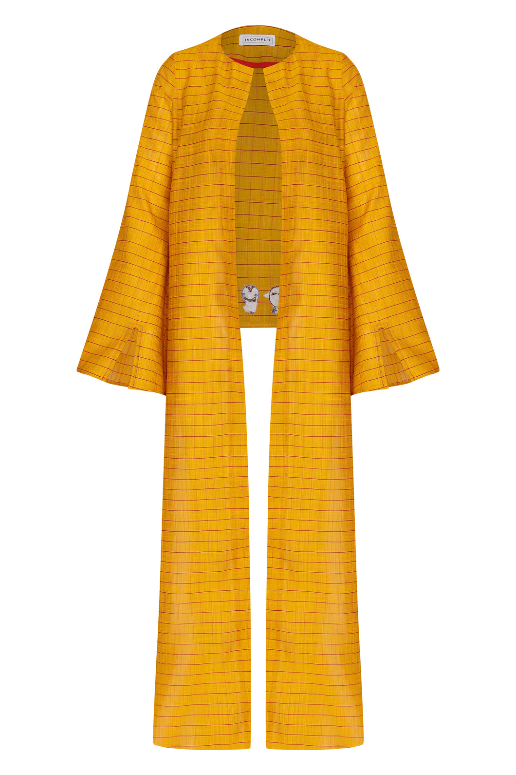 No Mask Yellow Caftan