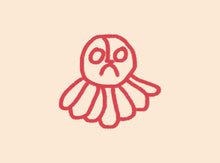 Red Octopus Skirt