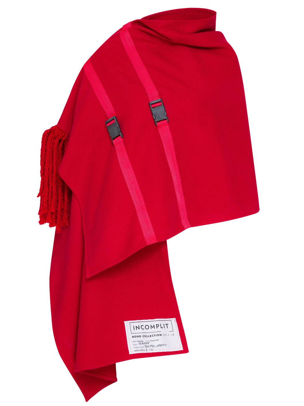 Red Flying Carpet Cape