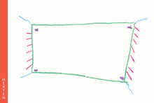 Green Flying Carpet Cape