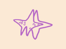 Lila Star Fish